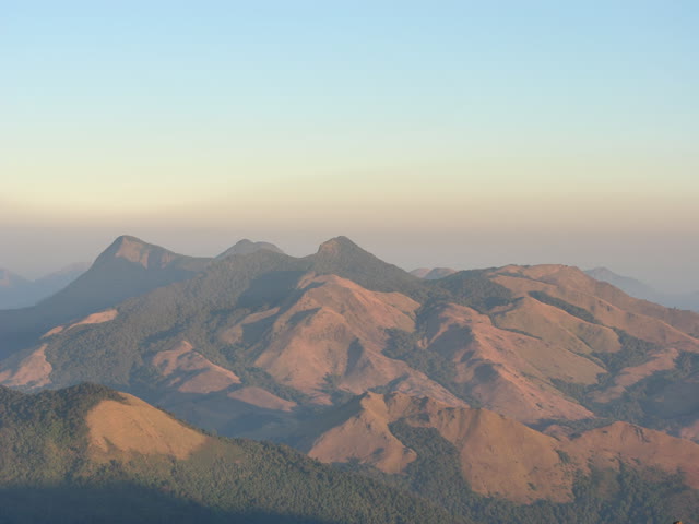 Tadiandamol trek: Other peaks looks so small 